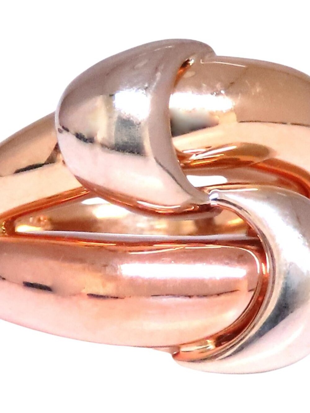 Mod Wrap Love Crest Ring 18kt Gold 12543*